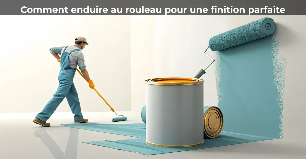 Finitton 🎨 Astuces pour une finition parfaite en enduit au rouleau