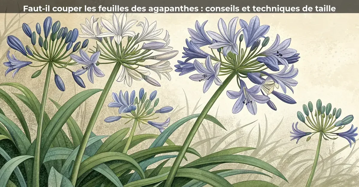 🌿 Agapanthes : Faut-il tailler les feuilles