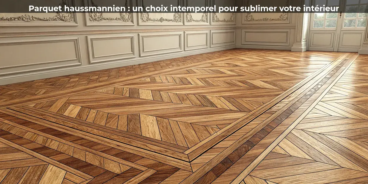 Parquet haussmannien : un choix intemporel pour sublimer votre intérieur