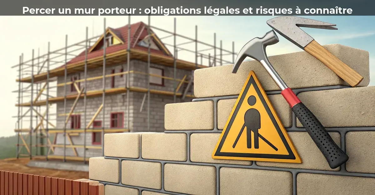 🔨 Percer un mur porteur risques et obligations légales à connaître — free download