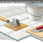 Refaire un joint de carrelage sol sans enlever l'ancien : guide pratique