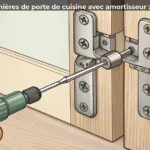Régler les charnières de porte de cuisine avec amortisseur : guide pratique