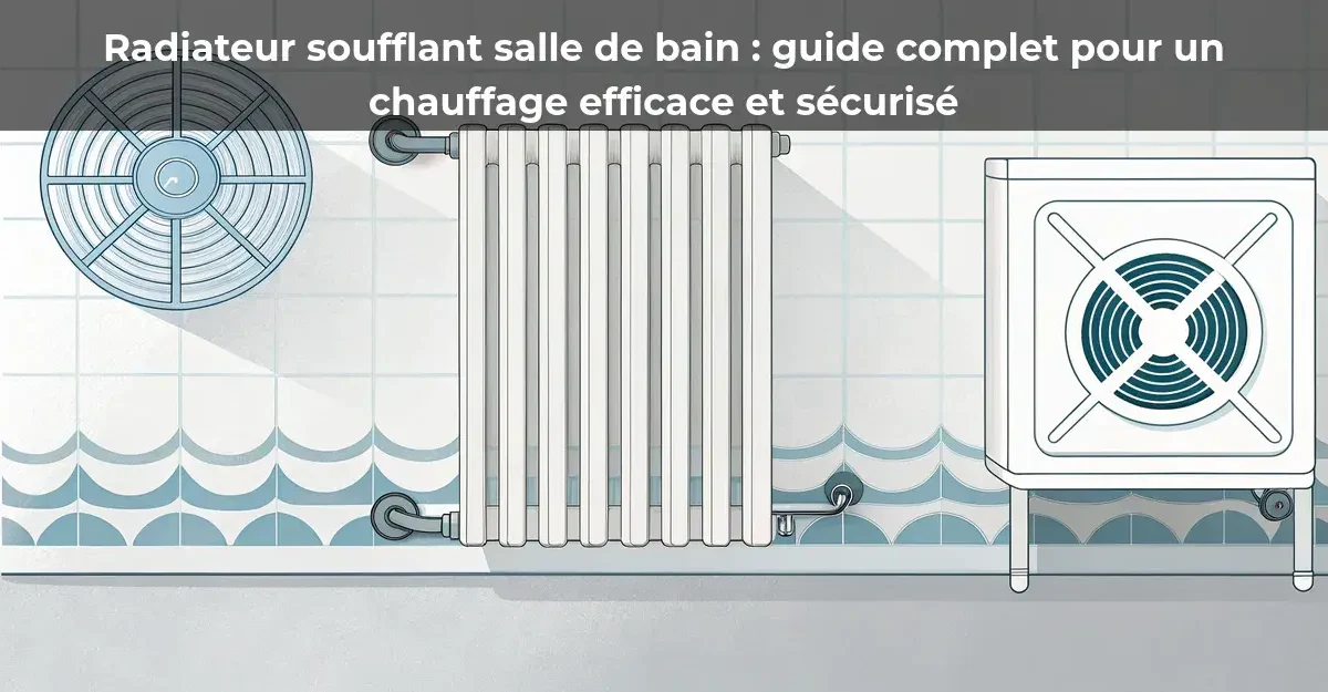 🔥 Radiateur soufflant salle de bain : le secret d’un chauffage sûr