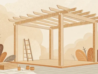 Bois pour pergola&nbsp;: choisir l’essence parfaite pour votre espace extérieur