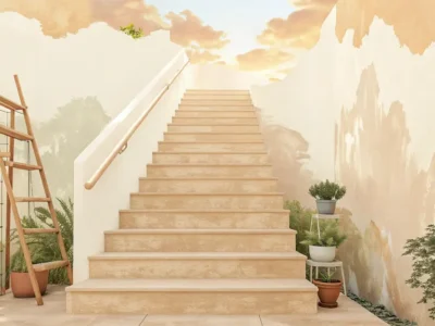 Concevoir un escalier de jardin pour pente raide sans sacrifier confort et sécurité