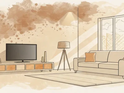 Distance TV canapé : le bon recul selon la taille et la définition de l'écran