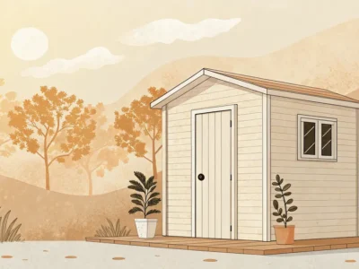 Abri de jardin 5 m2&nbsp;: choisir le bon modèle selon l'usage, le matériau et les contraintes