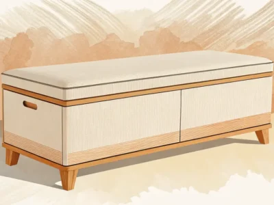 Choisir un banc coffre adapté et l'intégrer dans son intérieur